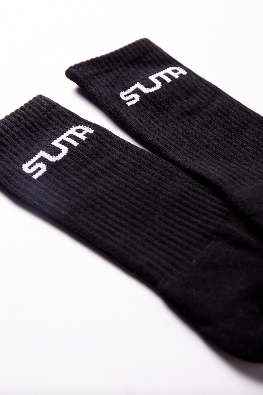 Star Socks Black/White