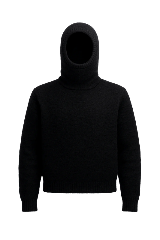 MOHAIR BALACLAVA HOODIE